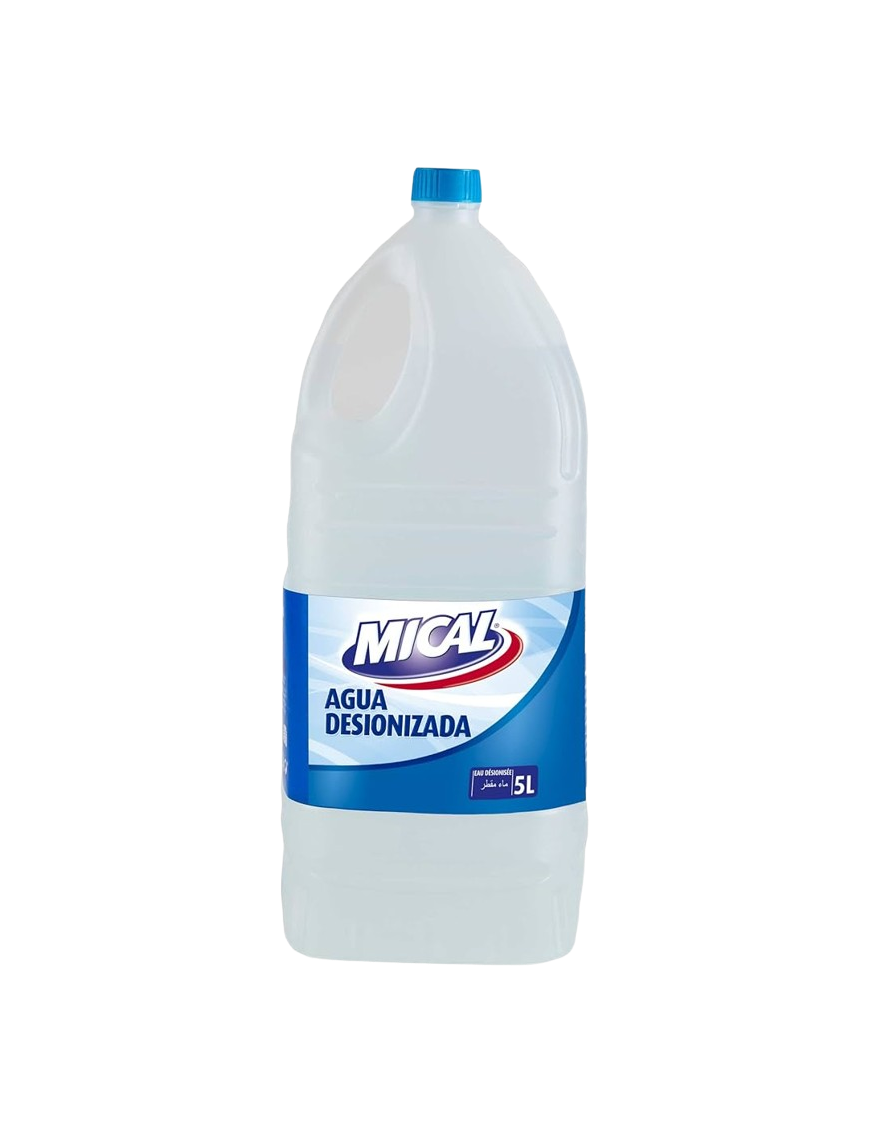 AGUA DESMHIONIZADA  MICAL GARRAFA 5 L