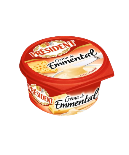 QUESO CREMA EMMETAL PRESIDENT T/125 GR