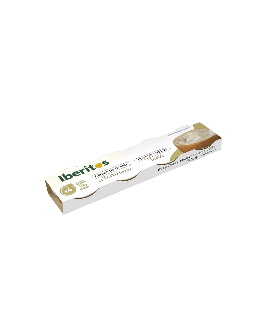 QUESO IBERITOS TORTA CREMA  PACK-4 UD