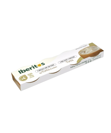 QUESO IBERITOS TORTA CREMA  PACK-4 UD