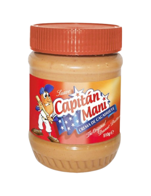 CREMA DE CACAHUETE CAPITAN MANI SUAVE B/510 GR