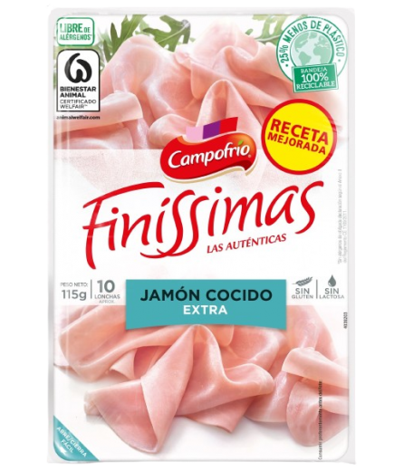 JAMON COCID.LONCHA CAMPF.FINIS. C/1124 B/115 GR