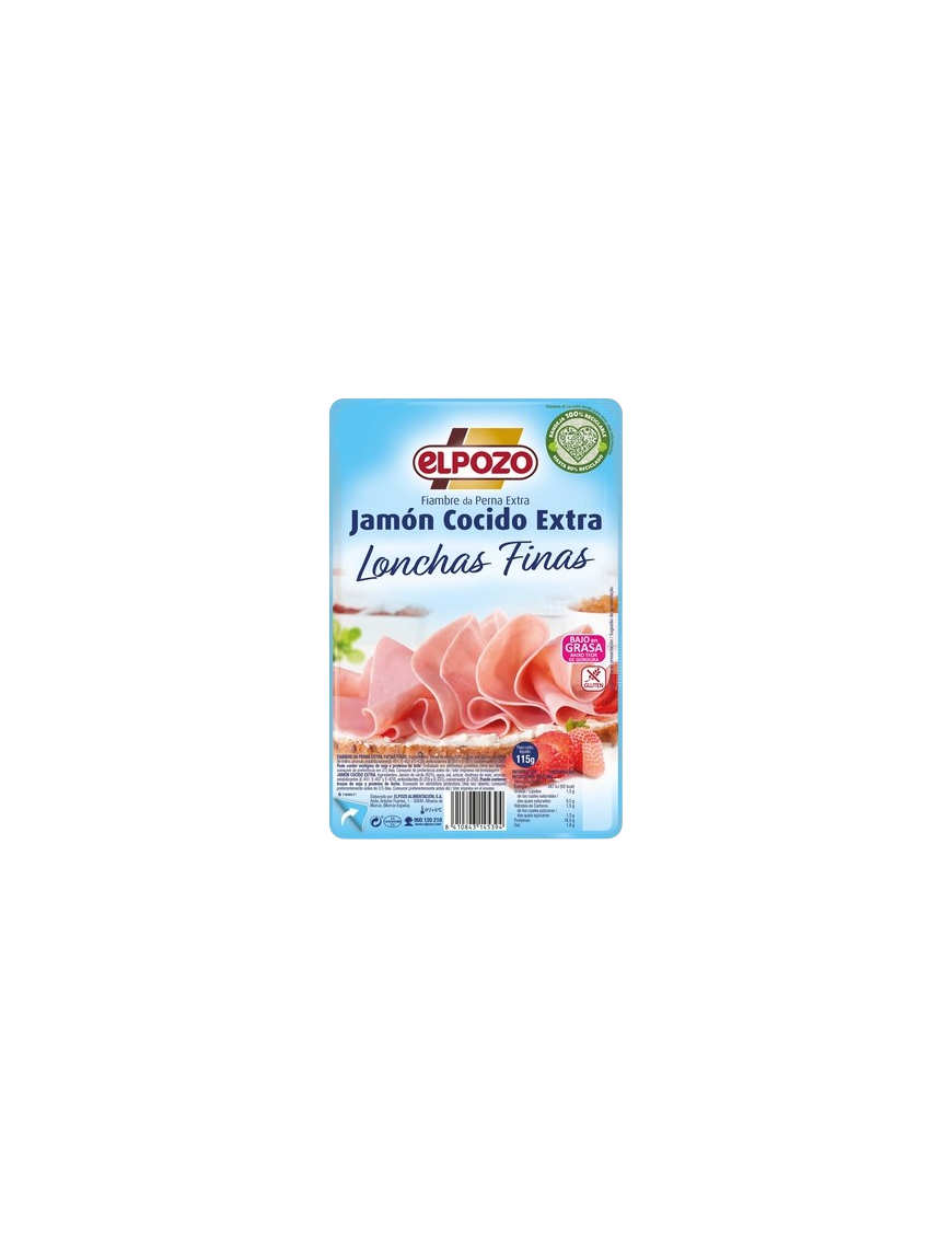 JAMON COCID.LONCHA POZO (1,5€) C/14538 B/115GR