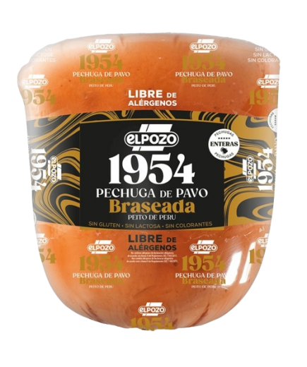 PECHUGA  PAVO BRASEADA 1954  POZO C/12998 KG