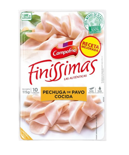 PECHUGA PAVO CAMPOF.LONCHA FIN. C/1123 B/115 GR