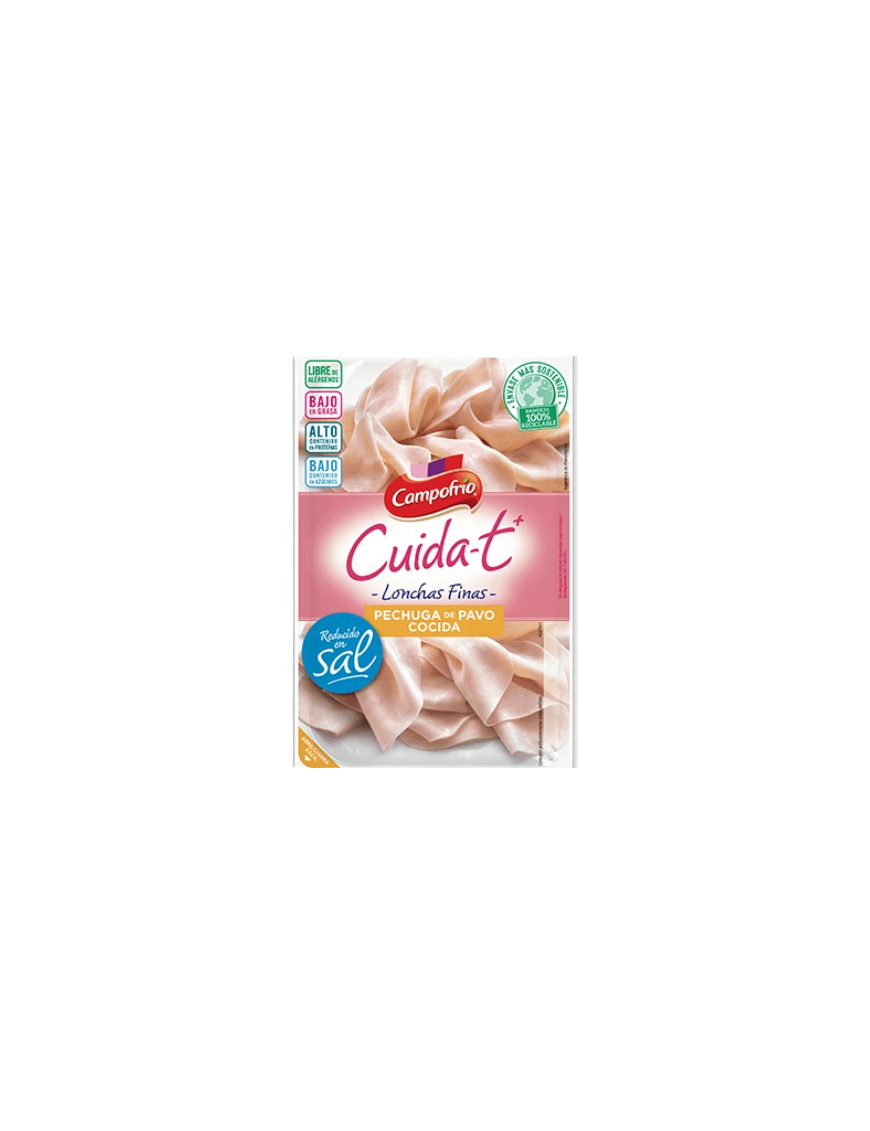 PECHUGA PAVO LONCHA CUIDA-T CAMPF C/37113 65GR