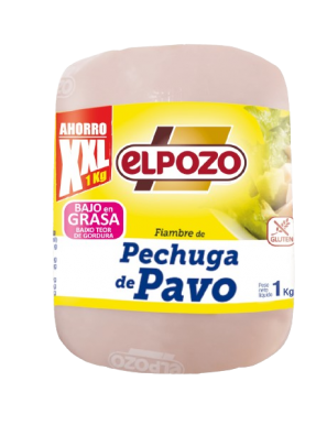 PECHUGA PAVO POZO C/12909 BLOQUE 1KG (XXL)