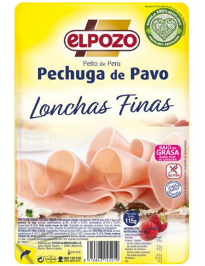 PECHUGA PAVO POZO LONCH (1,5€) C/14520 B/115G