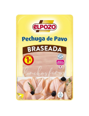 PECHUGA POLLO BRASEAD LONCH POZO(1€)C/11057 B/85G