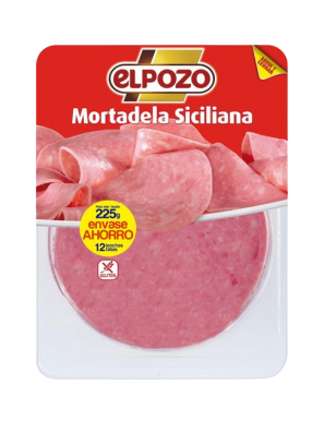 MORTADELA C/13009 LONCH SICILIANA POZO B/225 GR