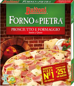 PIZZA  CONG. BUITONI forno pietra JAM/QUESO 365 gr