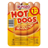 SALCHICHA E/POZO MAXI HOT DOG  C/14094 (1,5€) 275G