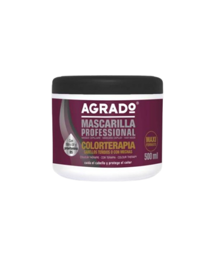 MASCARILLA CAPILAR AGRADO COLORTERAPIA B/500 ML