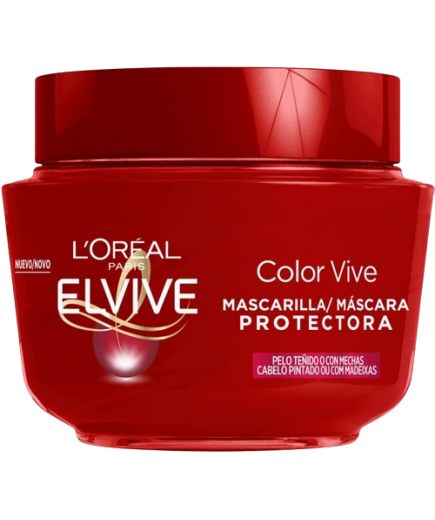 MASCARILLA CAPILAR ELVIVE COLOR VIVE  B/300ML