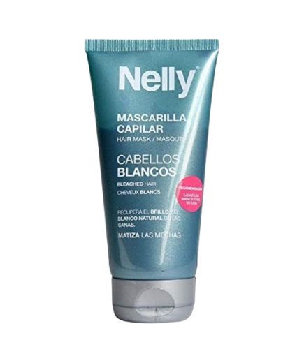 MASCARILLA CAPILAR NELLY CABELLOS BLANCOS B/150 ML