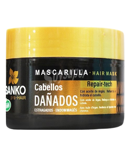 MASCARILLA CAPILAR SANKO CABELLO DAÑADO BOTE 300ML