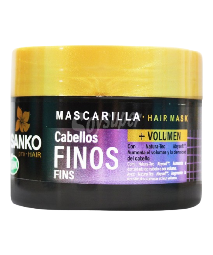 MASCARILLA CAPILAR SANKO CABELLO FINOS BOTE 300ML