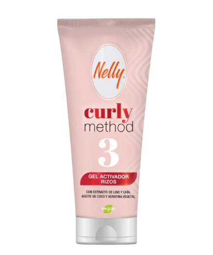 GEL ACTIVADOR CAPILAR NELLY METODO CURLY 3 B/200ML