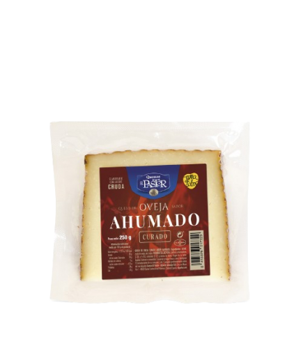 QUESO OVEJA CURADO AHUMADO EL PASTOR 250 GR