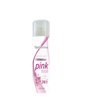 DESODORANTE SADERMO PINK FRESH FOR WOMAN SP/150ML.