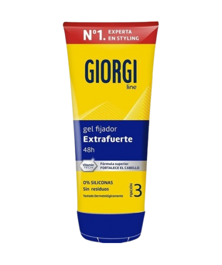 GOMINA GEL FIJAD/GIORGI EXTRAFUERTE (3) B/170 ML