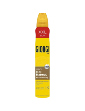 ESPUMA FIJ. GIORGI RIZO NATURAL XXL  SPRAY 250ML