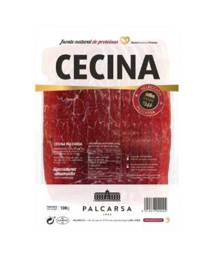 CECINA CURADA PALCARSA S/100 GR