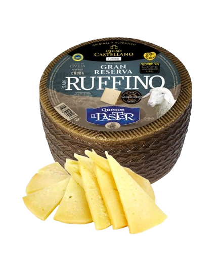 QUESO OVEJA GRAN RVA EL PASTOR RUFFINO X KG.