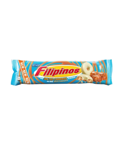 GALLETAS ART/FILIPINOS SALTED CARAMEL  P/128GR