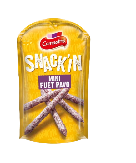 FUET MINI DE PAVO CAMPOFRIO BOLSA 50 GR