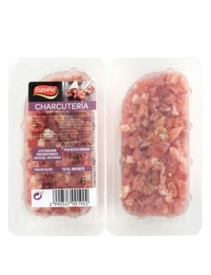 JAMON ESPUÑA C/3866 TAQUITOS 2X50GR