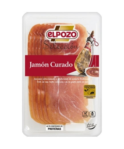 JAMON LONCH CURADO  EPOZO C/14825 (1€) B/50GR.