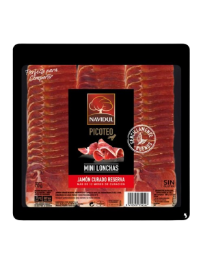 JAMON LONCHA CURAD.NAVIDUL MINI RVA C/35454 B/70GR