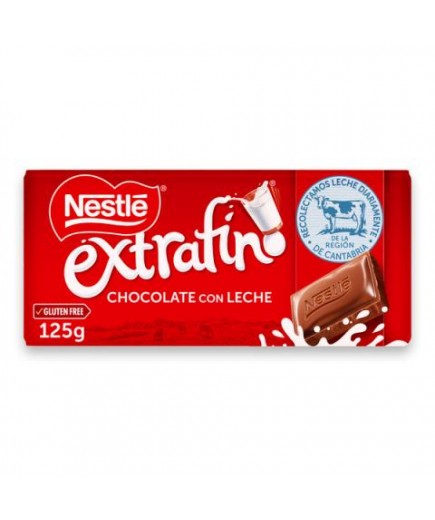 CHOCOLATE NESTLE CON LECHE EXTRAFINO 125 GR