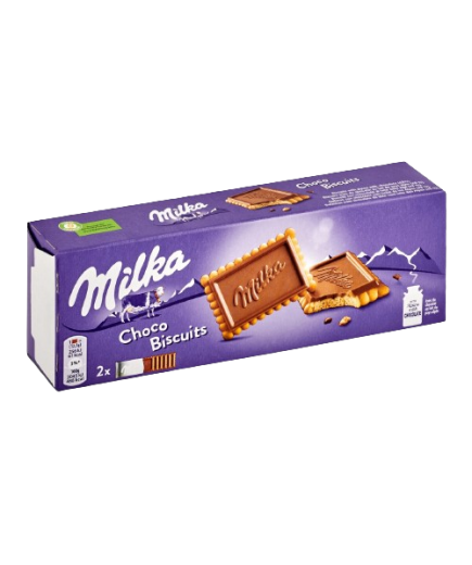 GALLETAS MILKA CHOCO BISCUITS P/150 GR