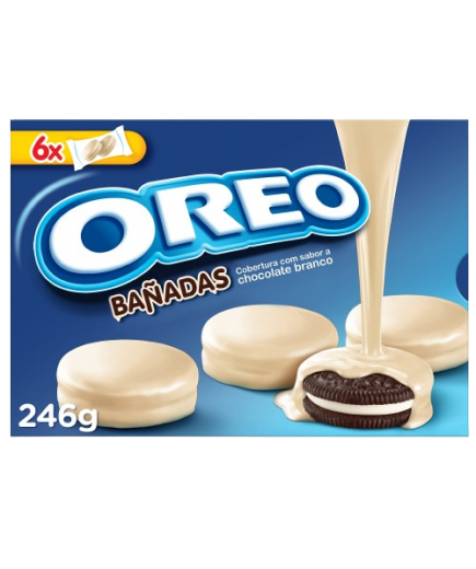 GALLETAS OREO BAÑADAS CHOCO BLANCO P/246 GR