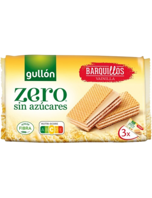 GALLETAS GULLON BARQUILLOS VAINILLA  DIET P/180 GR