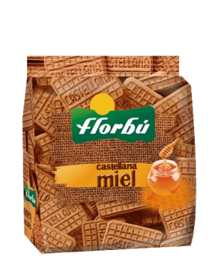 GALLETAS FLORBU CASTELLANAS MIEL B/150 GR