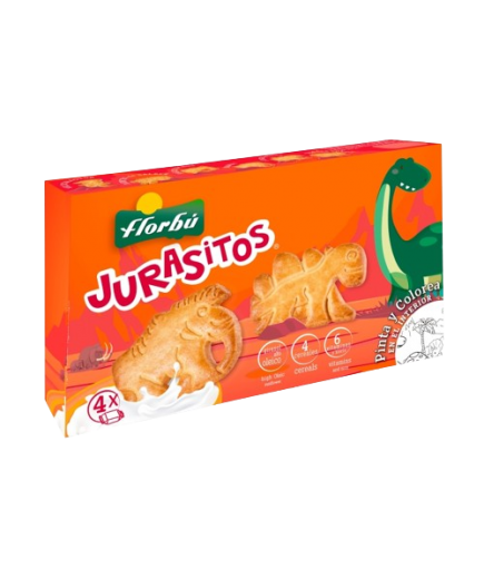 GALLETAS FLORBU JURASITOS P/130GR