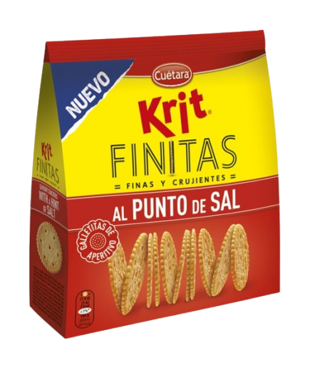 GALLETA CUETARA KRIT FINITAS PUNTO DE SAL B/125GR