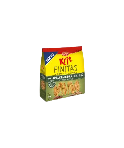 GALLETA CUETARA KRIT FINITAS SEMILLAS B/125GR