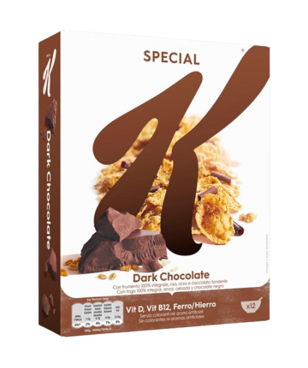 CEREAL KELLOGGS  SPECIAL K CHOCO-NEGRO-DARK375GR