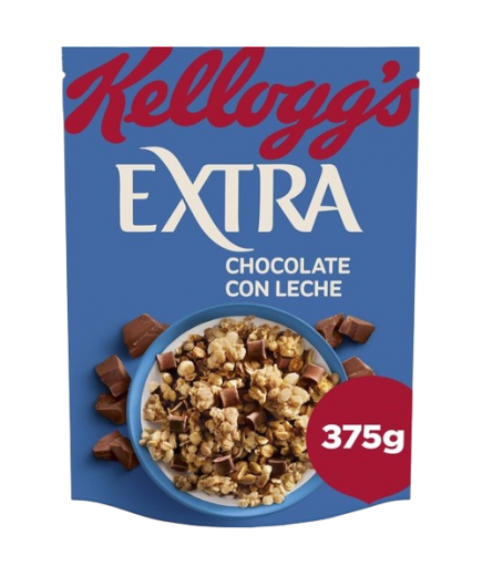 CEREAL KELLOGGS  CHOCOLATE EXTRA PAQ/375.GR.