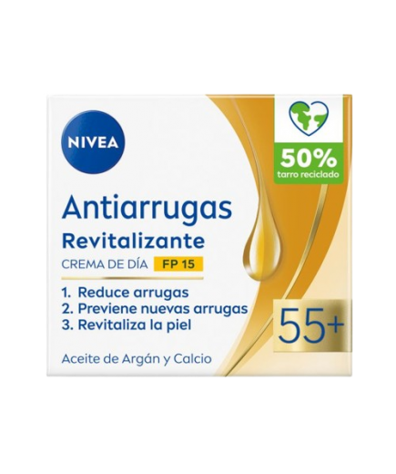 CREMA FACIAL NIVEA ANTIARRUGAS DIA SPF15 T/50 ML