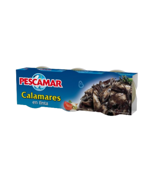 CALAMAR PESCAMAR S/TINTA P/3X80GR 240GR