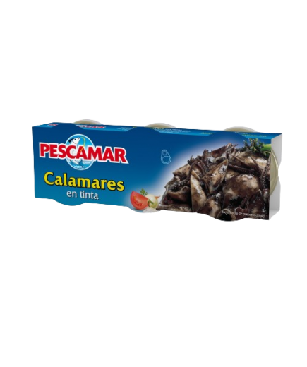 CALAMAR PESCAMAR S/TINTA P/3X80GR 240GR