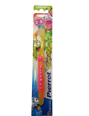 CEPILLO DENTAL PIERROT GUSY 2-8 AÑOS SUAVE UD