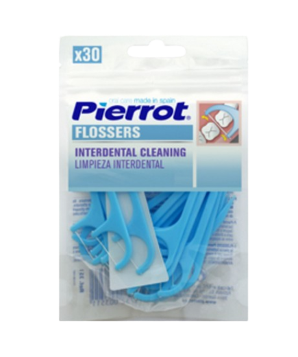 CEPILLO INTERDENTAL PIERROT FLOSSERS P/30 UD