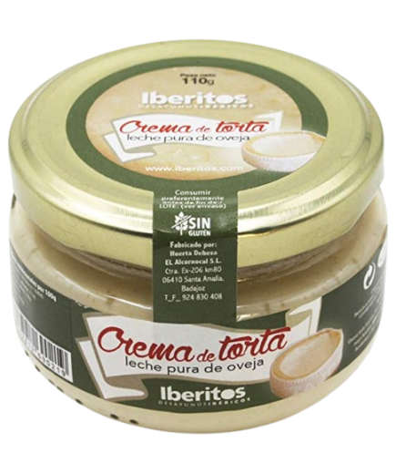 QUESO IBERITOS TORTA CREMA TARRO 110GR