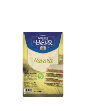 QUESO HAVARTI LONCHAS EL PASTOR S/80 GR